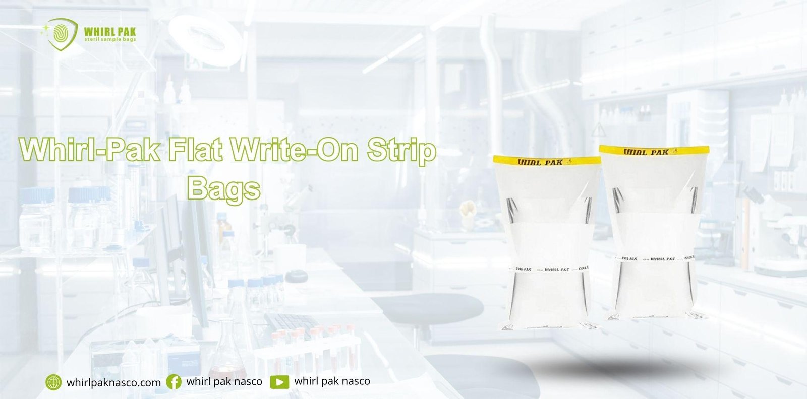Whirl-Pak Flat Write-On Bags